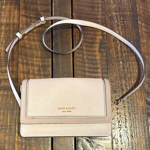 Kate Spade New York Morgan Colorblocked Flap Chain Wallet